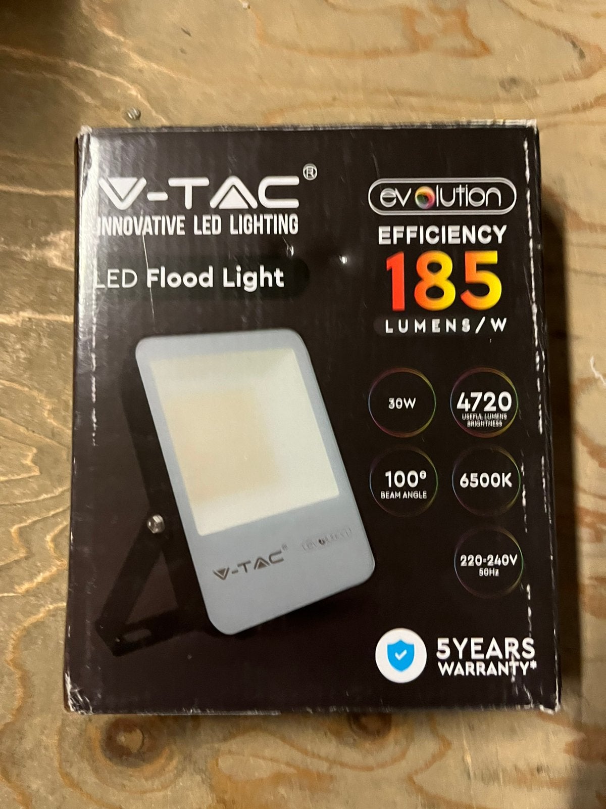 LED Floodlight, Ophalen, Verstelbaar, Nieuw, Overige fittingen