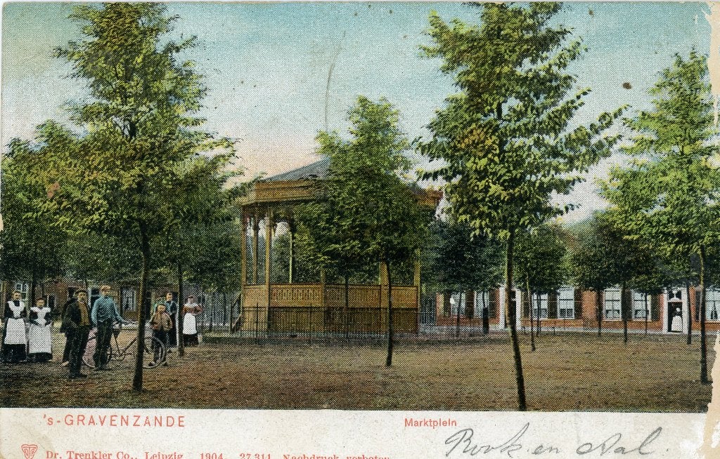 Gravenzande Ansichtkaart, Verzenden, 1940 tot 1960, Friesland