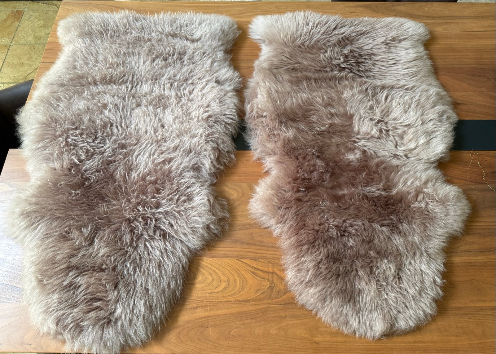Ikea Schapenvacht 90 cm  taupe Zacht en Decoratief, Minder dan 50 cm, Gebruikt, 50 tot 100 cm, Bruin