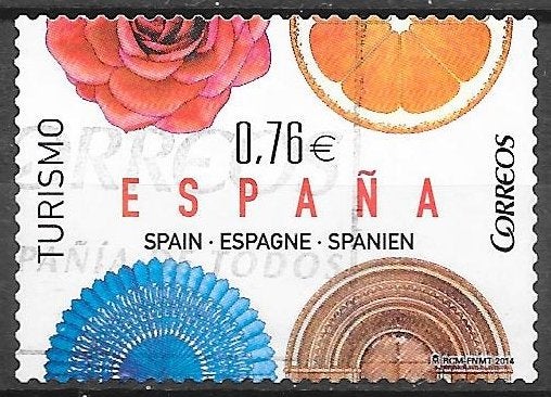 Spanje: Mi. 4845 uit 2014, Postzegels en Munten, Ophalen of Verzenden, Gestempeld