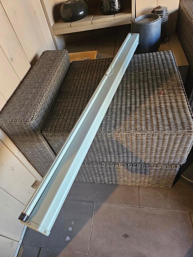 Zelfoprollend windscherm 500x130 cm, Tuin en Terras, Ophalen, Gebruikt, Overige typen, 450 cm of meer