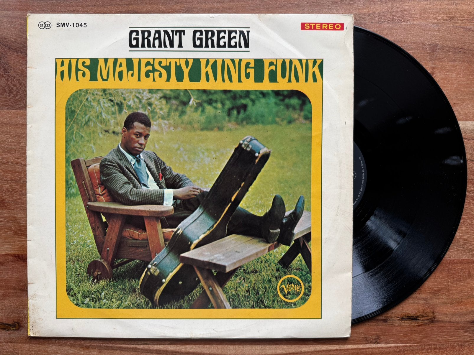 Grant Green – His Majesty King Funk (Japan, 1965) LP, LP, Gebruikt, Ophalen of Verzenden, 12 inch