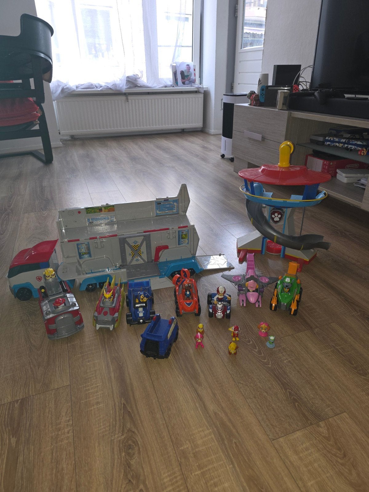 PAW patrol, Ophalen