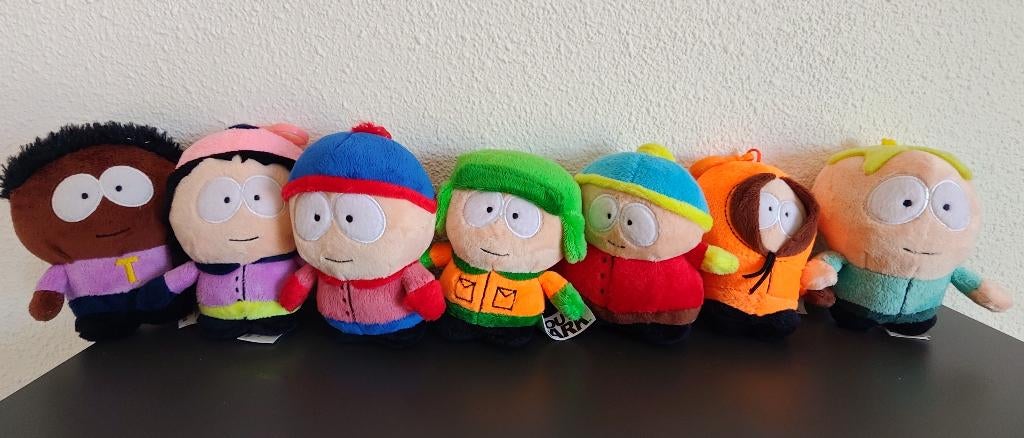 South Park knuffels / plush set – 7 stuks, Overige merken, Overige karakters, Overige typen, Nieuw