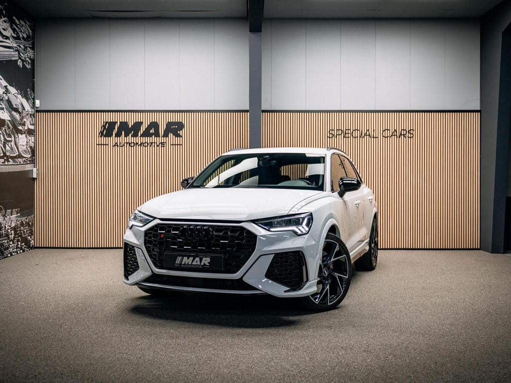 Audi RSQ3 TFSI | Carbon | Elek. stoelen | Camera | stoel ver, Auto's, Automaat, Gebruikt, Wit, 11 km/l