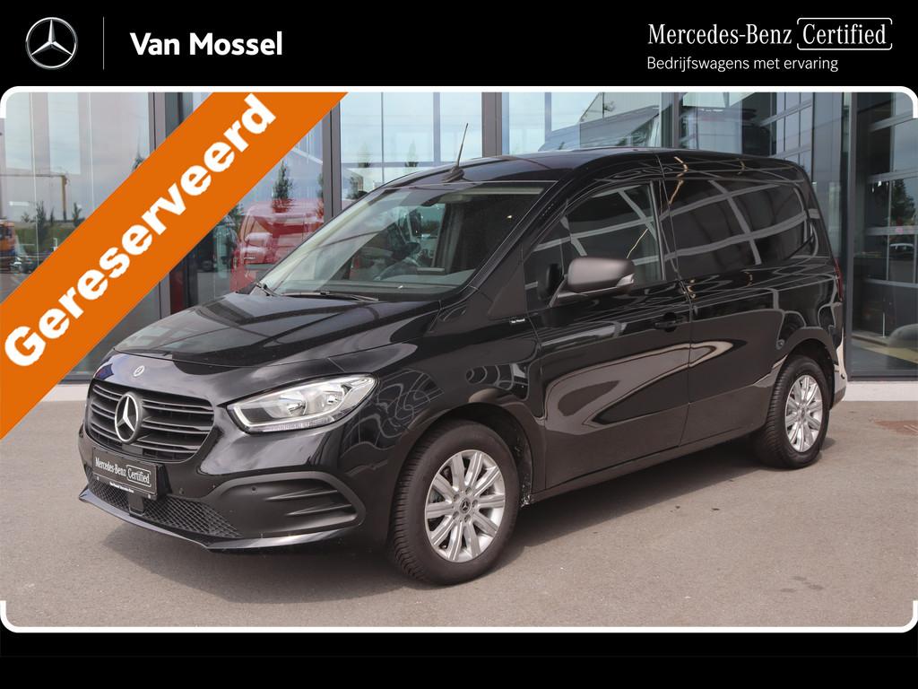 Mercedes-Benz Citan 110 CDI Aut. L1 Pro |AIRCO/CAMERA/CRUISE, Auto's, Bestelauto's, Stof, Gebruikt, 4 cilinders, Zwart