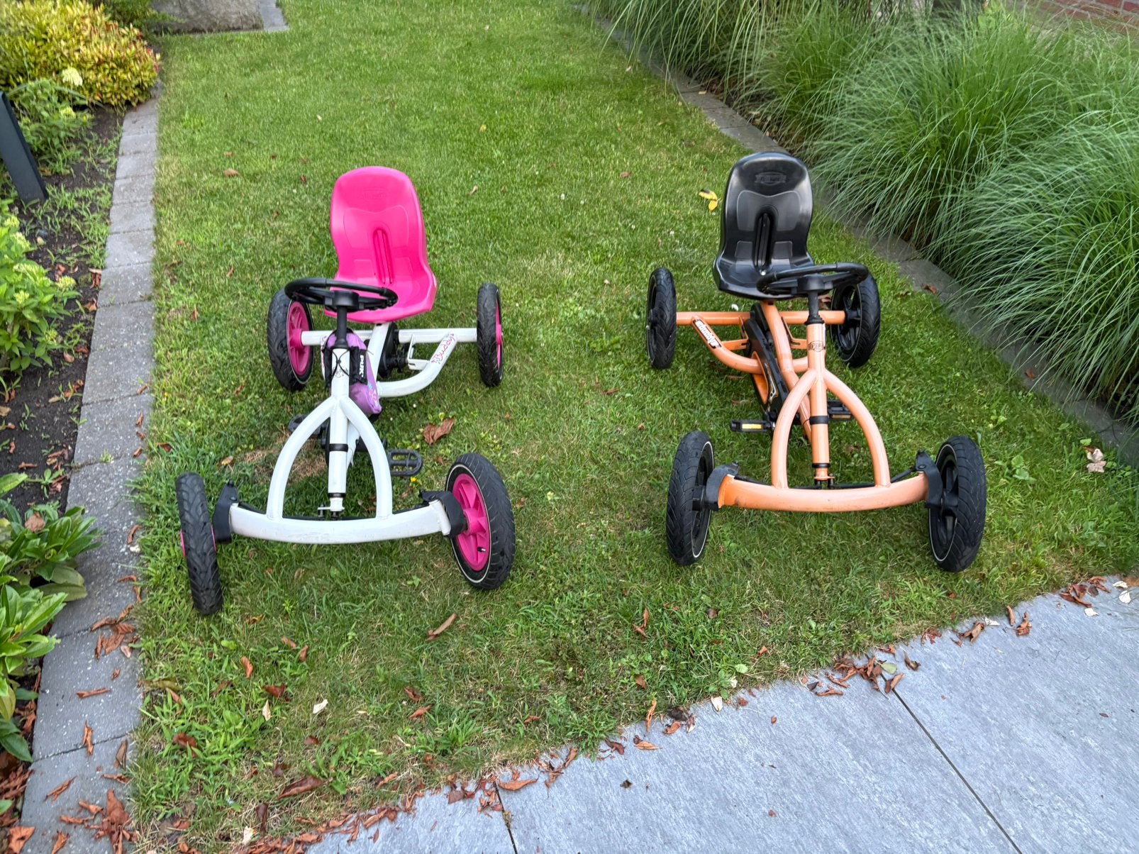 2x BERG Buddy skelter – Lua & B-Orange – Los of samen, Ophalen, Gebruikt, Berg, Vrijloopautomaat