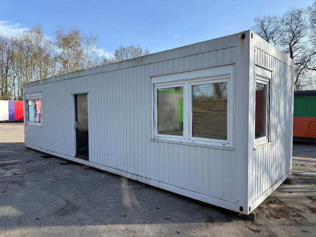 Metalen kantoorunit bouwkeet keet unit  103 meter, Ophalen of Verzenden
