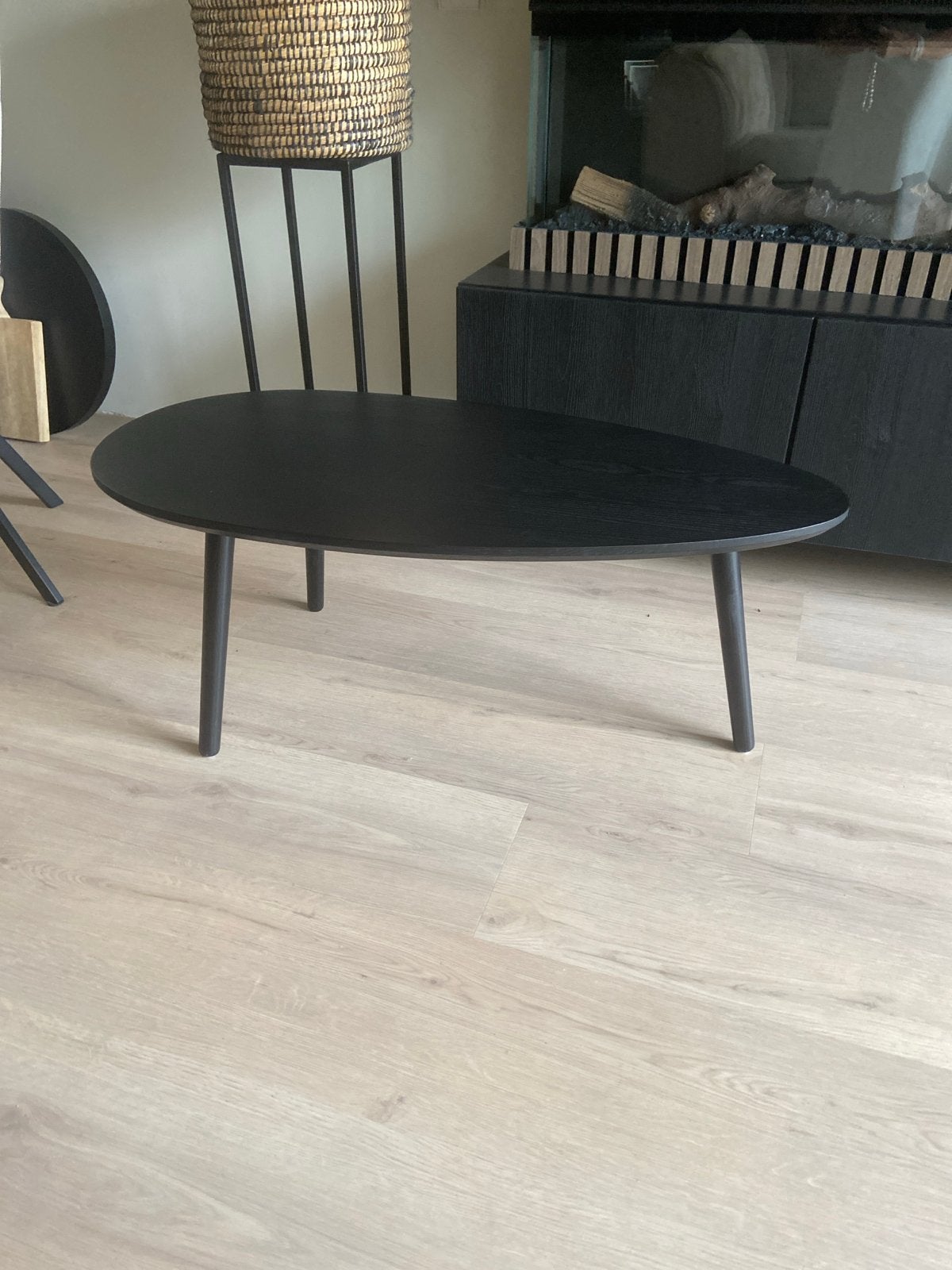 Zo goed als nieuwe salontafel Arvin van Leen Bakker, Huis en Inrichting, Tafels | Salontafels, Ophalen, Overige materialen, 100 tot 150 cm