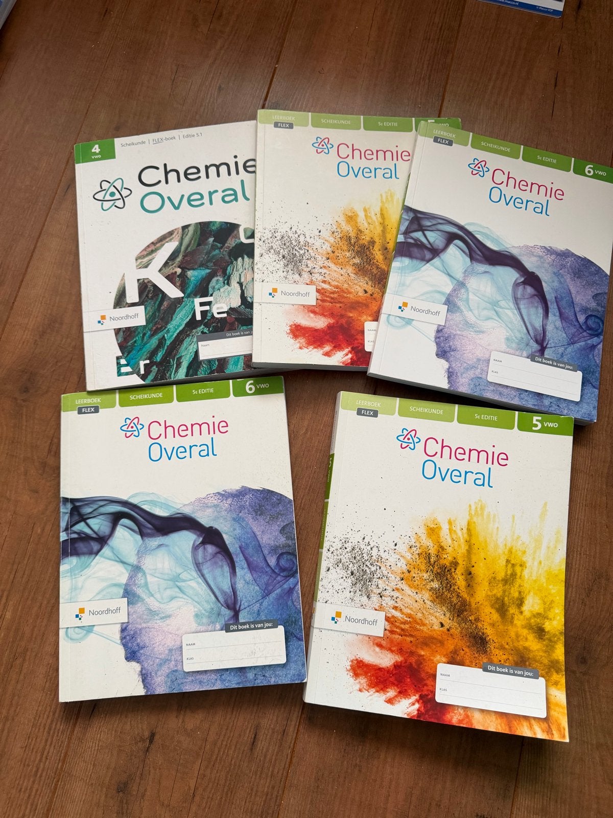 Chemie Overal VWO Boeken - Leerboeken Scheikunde, Ophalen of Verzenden, Gelezen, VWO, Scheikunde