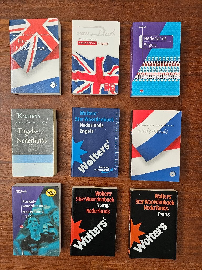 Diverse woordenboeken, Ophalen of Verzenden, Zo goed als nieuw, Van Dale, Engels
