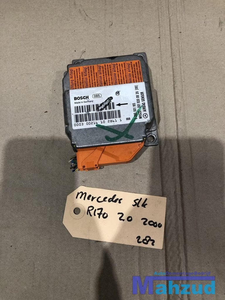 MERCEDES SLK R170 Airbag module sensor 0018200826, Gebruikt, Mercedes-Benz AG, Mercedes-Benz, Ophalen of Verzenden