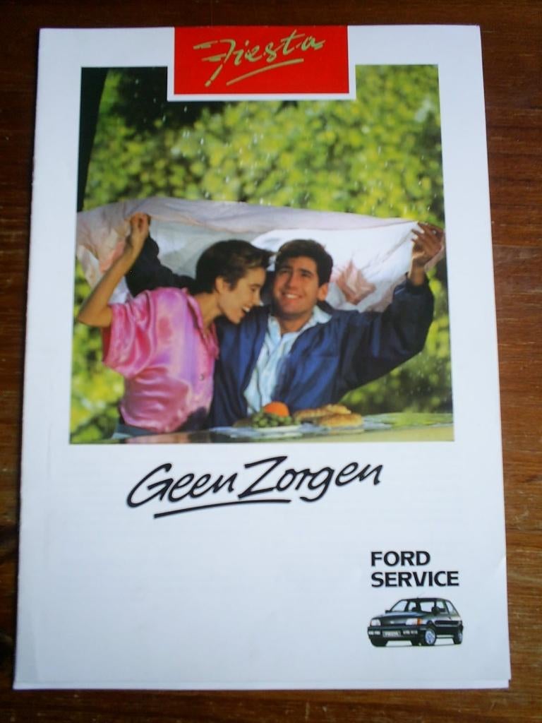 Ford Fiesta Geen zorgen [ 1991 ], Verzenden, Zo goed als nieuw, Ford