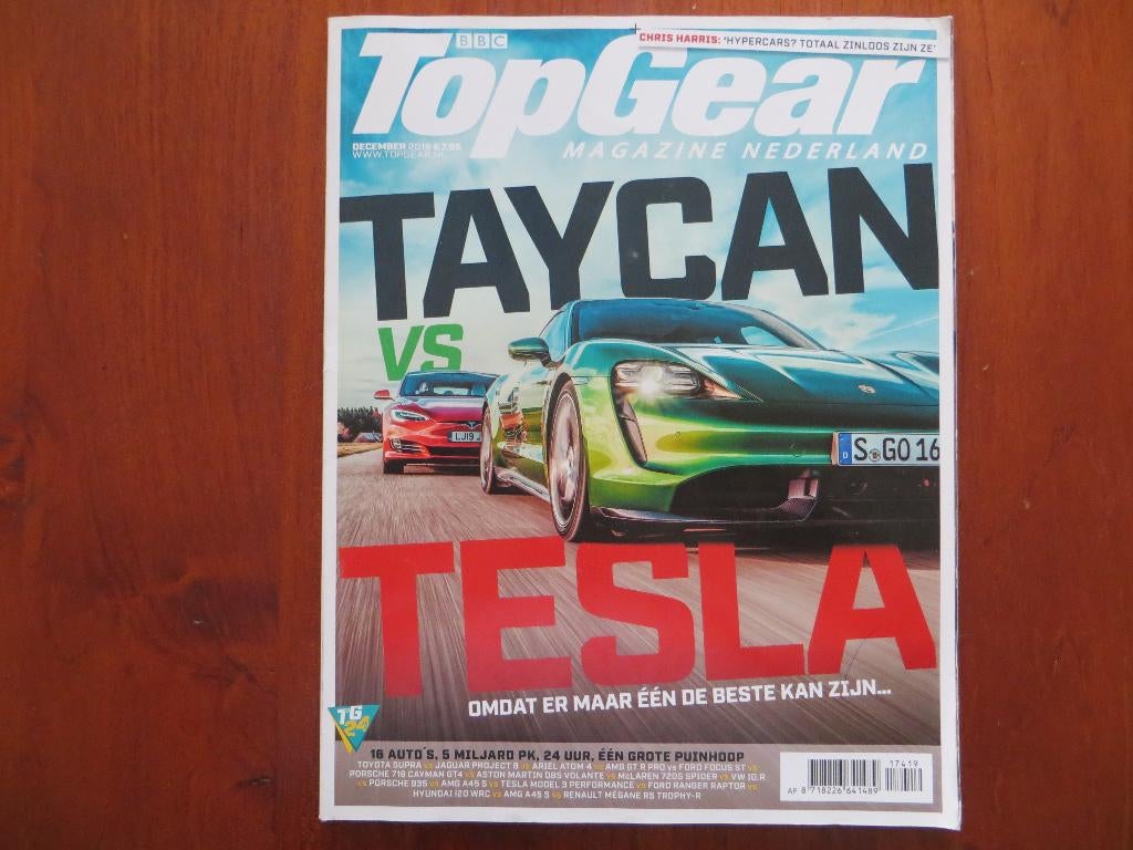 Top Gear 174 Toyota Supra, Jaguar Project 8, Ariel Atom 4, Ophalen of Verzenden, Zo goed als nieuw, Toyota