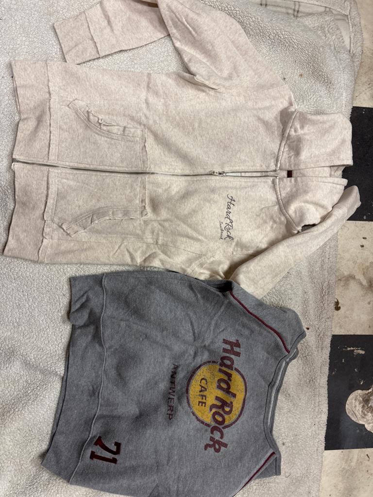 Hard Rock Cafe Trui en Vest - Maat S, Ophalen of Verzenden, Zo goed als nieuw, Maat 36 (S), Grijs