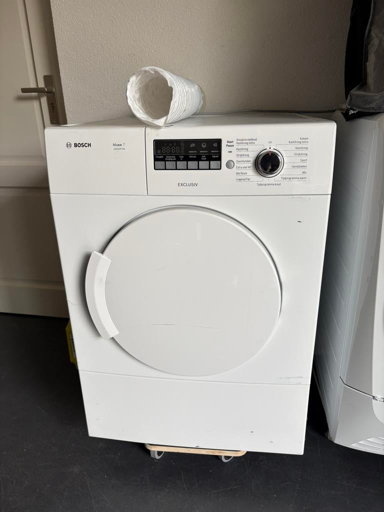 Bosch maxx 7 sensitive droger, Ophalen, 6 tot 8 kg, Minder dan 85 cm, Luchtafvoer