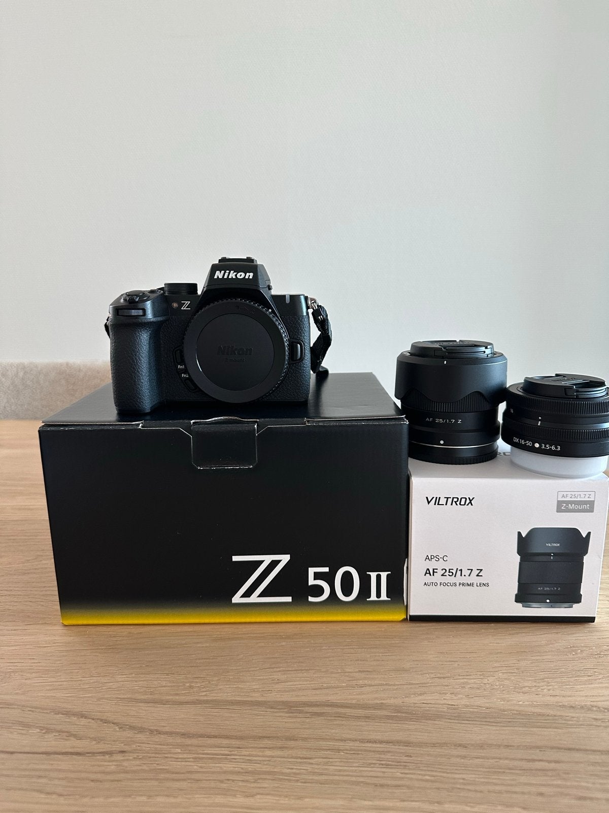 Nikon Z50 II  Systeemcamera <3000 clicks, Ophalen of Verzenden, Zo goed als nieuw, 4 t/m 7 keer, WiFi