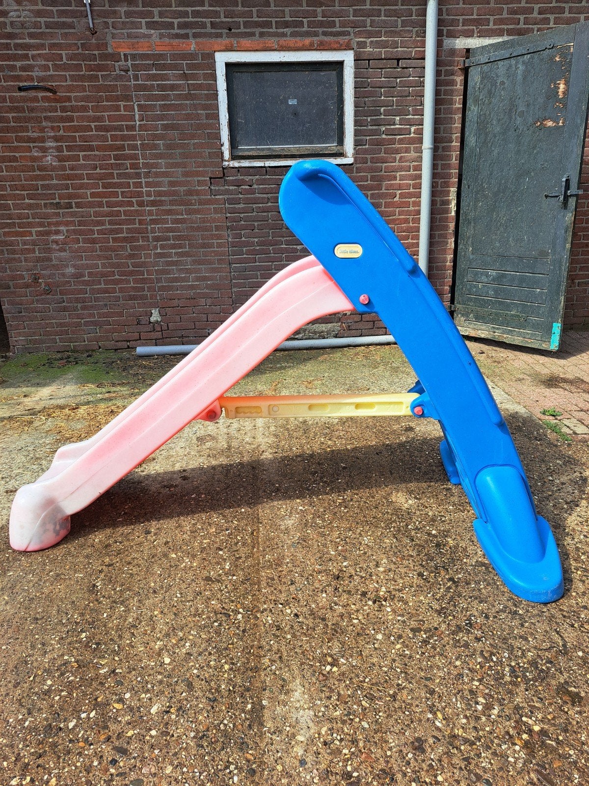 Little Tikes Glijbaan - Blauw en Roze, Ophalen, Gebruikt, Glijbaan