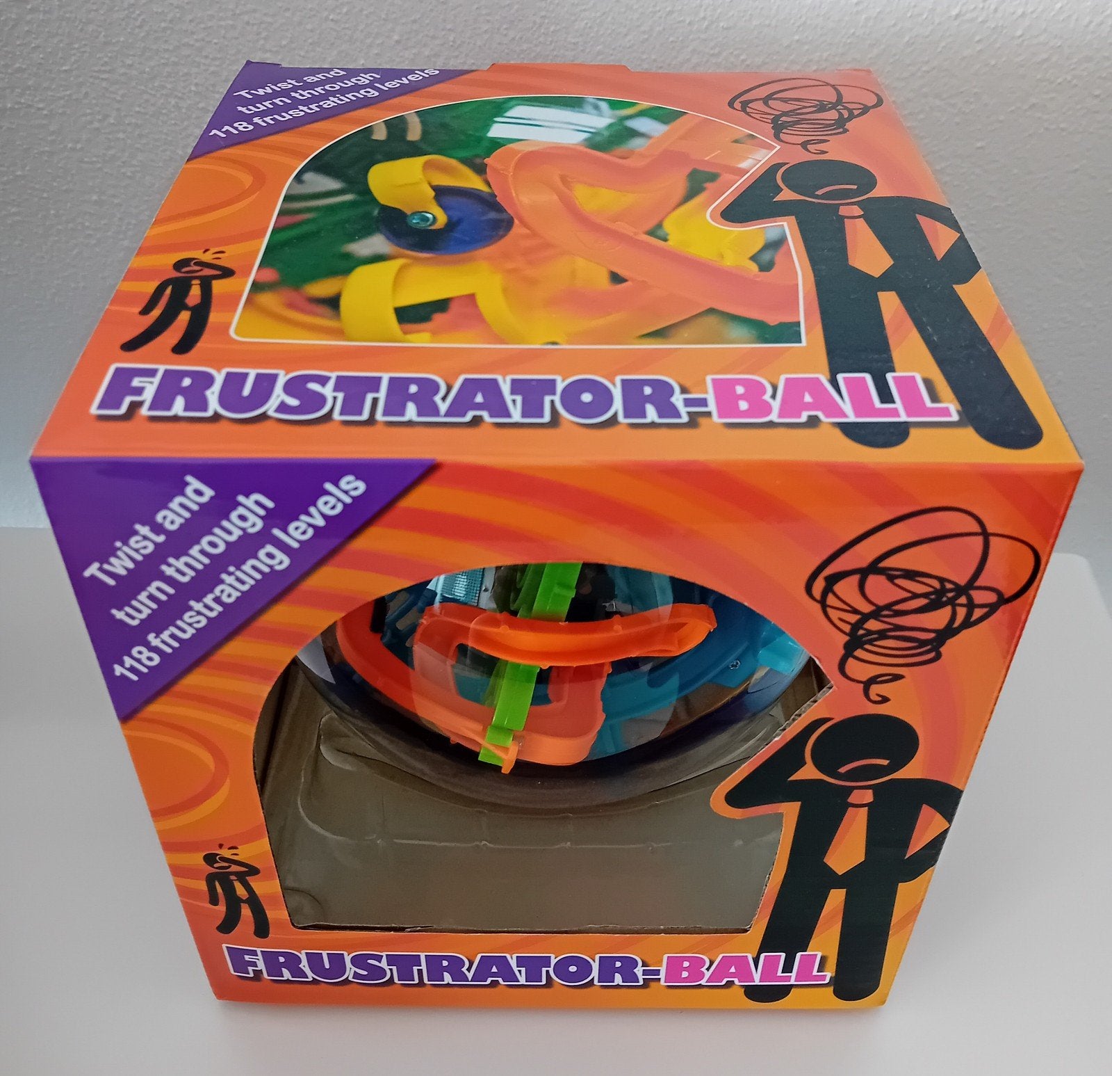 Een nieuwe Frustrator-Ball, een uitdagende 3D labyrint puzze, Ophalen, Nieuw