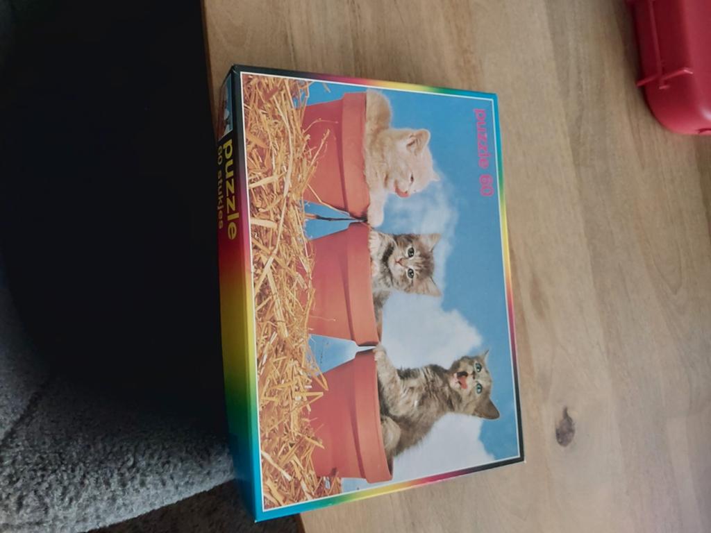 Ravensburger legpuzzel 300 stukjes met kittens, Ophalen, Minder dan 500 stukjes, Gebruikt, Legpuzzel
