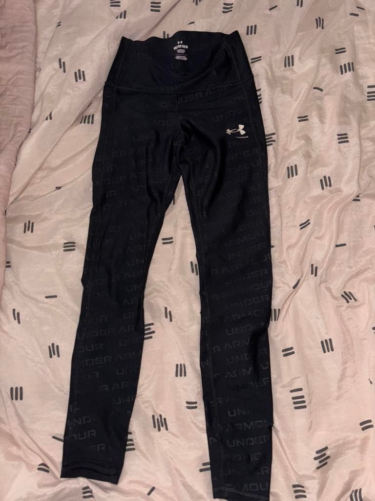 Zwarte under armour legginf maat XS, Kleding | Dames, Sportkleding, Gedragen, Fitness of Aerobics, Maat 34 (XS) of kleiner, Zwart