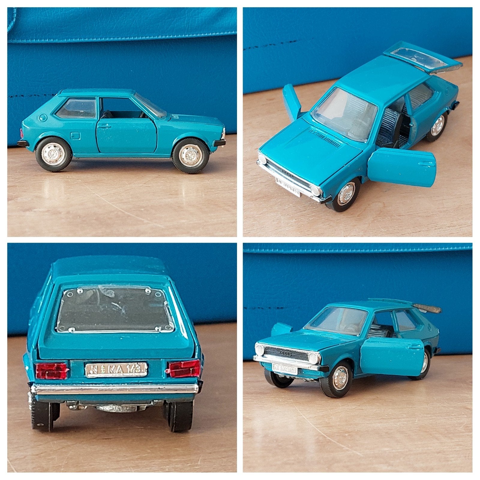 Schuco VW POLO Type 1 in Blauw, Ophalen of Verzenden, Nieuw, Auto