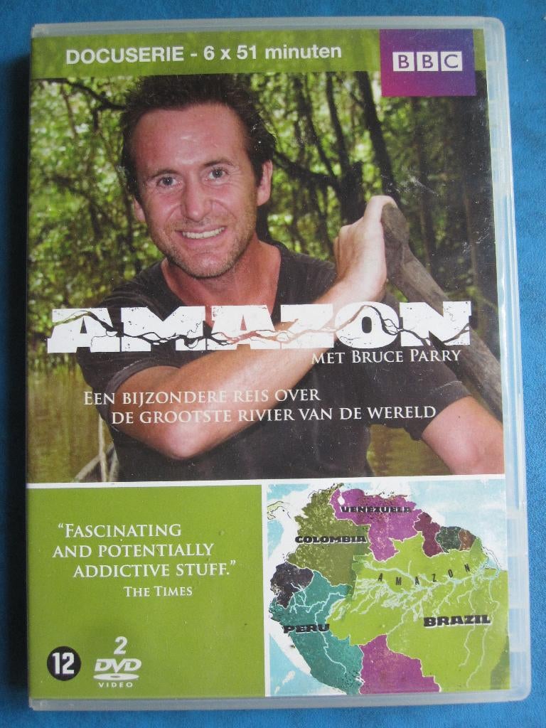 Amazon met Bruce Parry (2 disc), Boxset, Natuur, Ophalen of Verzenden, Zo goed als nieuw