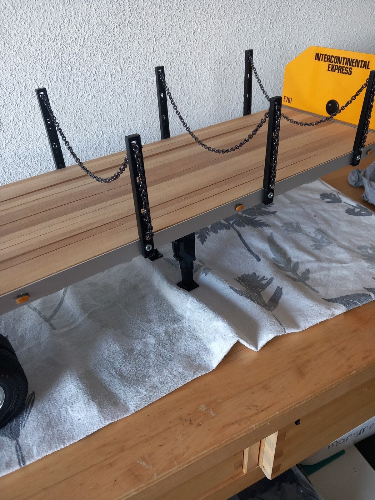 tamiya flatbed trailer met verlichting., Ophalen