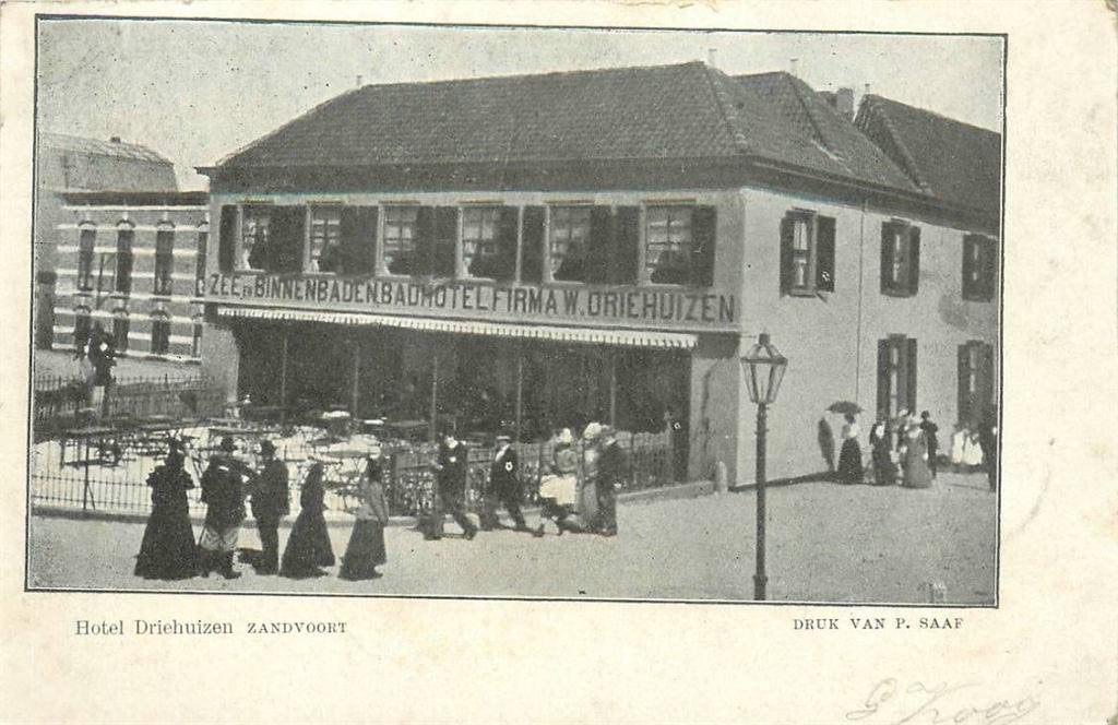 388-156-059 Zandvoort Hotel Driehuizen, Verzenden, Voor 1920, Noord-Holland