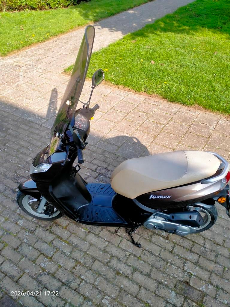 Mooie Peugeot Kisbee 25km. Snorscooter!, Ophalen, Gebruikt, Benzine, Peugeot