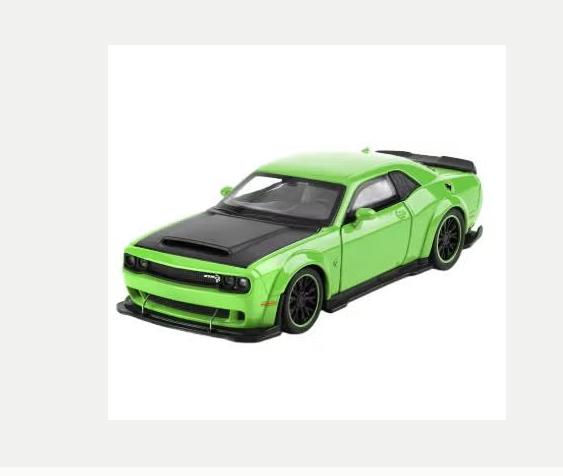 DieCast model van metaal Dodge Challenger SRT Hellcat (1:32), Ophalen of Verzenden, Nieuw, Auto, Overige merken