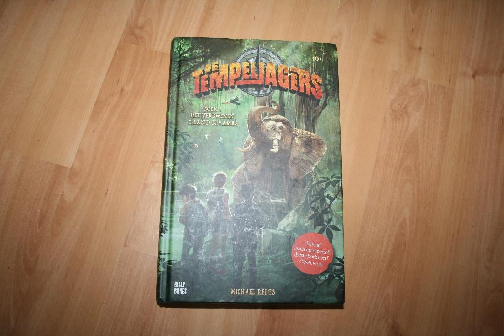 Michael Reefs - De tempeljagers, deel 1 - hardcover, Ophalen of Verzenden, Gelezen