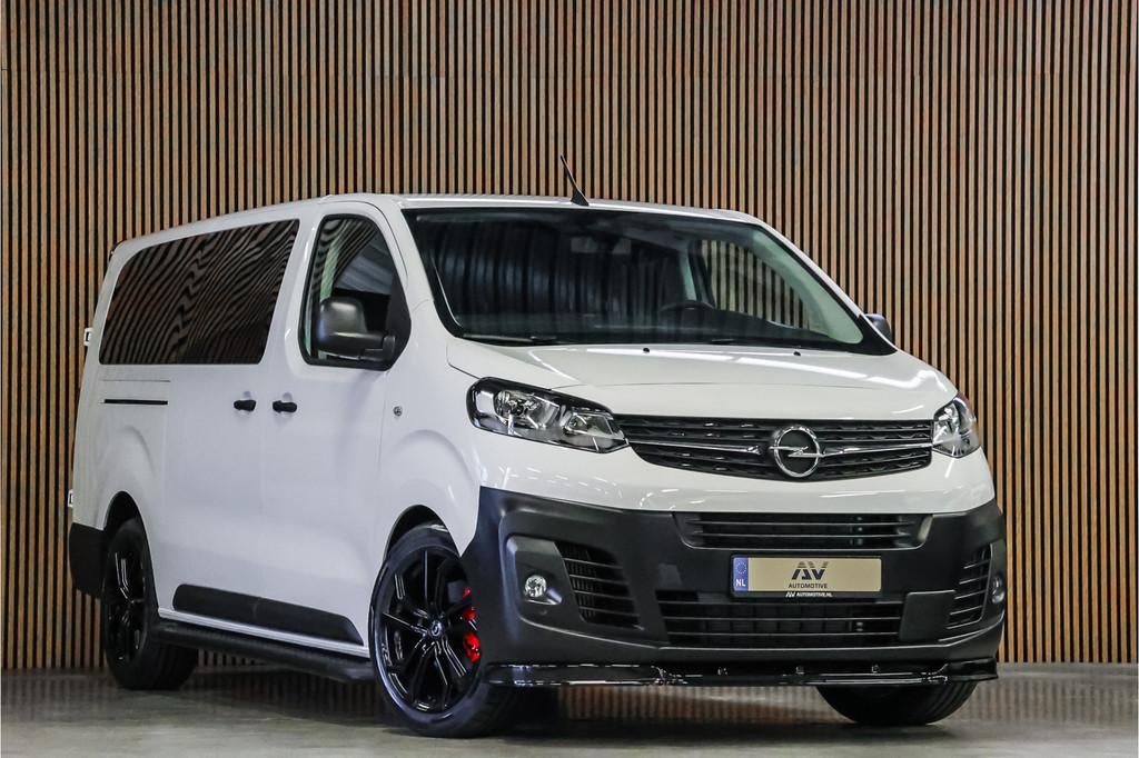 Opel Vivaro 2.0 BlueHDi L3H1 DC AUT | Dubbel cabine | Blind, Auto's, 145 pk, 4 cilinders, 2500 kg, Wit