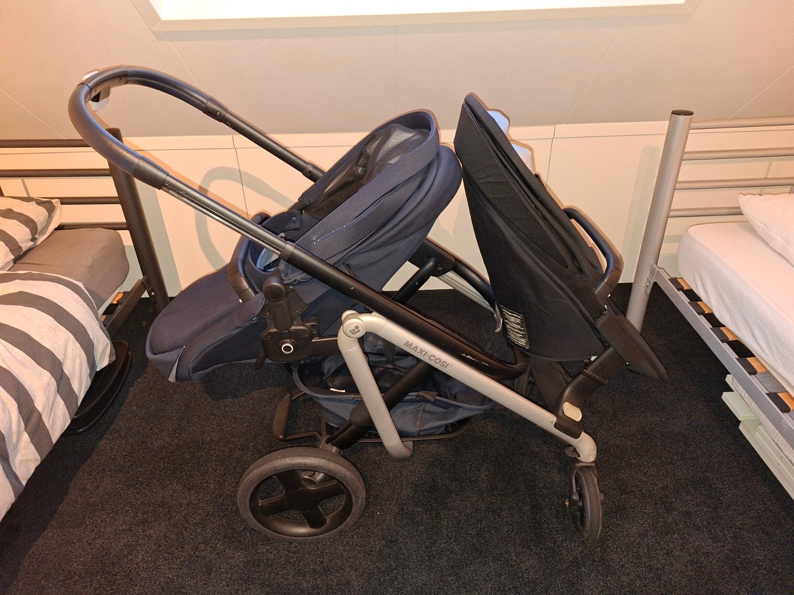 Maxi-Cosi Lila XP duo Kinderwagen - Compleet met accessoires, Kinderen en Baby's, Kinderwagens en Combinaties, Gebruikt, Kinderwagen