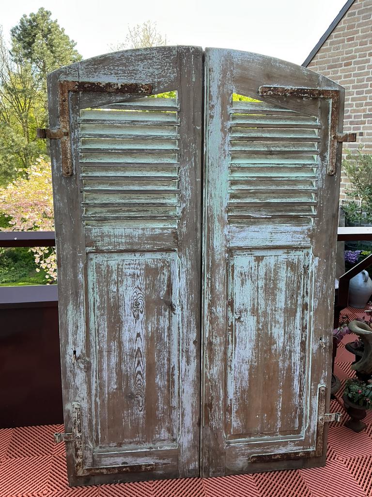 Oude Franse luiken, Huis en Inrichting, Ophalen of Verzenden, Gebruikt