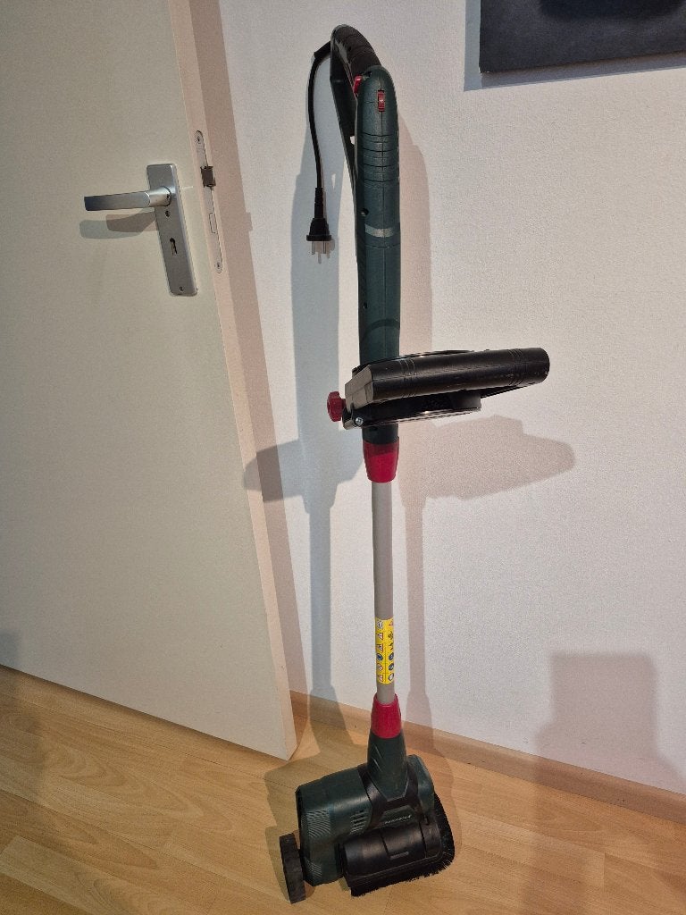 Parkside borstelmachine, Ophalen