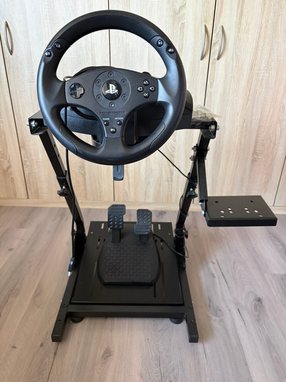 Wheel stand & Trustmaster T80 | PC/PS5/PS4/PS3, Spelcomputers en Games, Ophalen, Gebruikt, Stuur of Pedalen, PlayStation 5