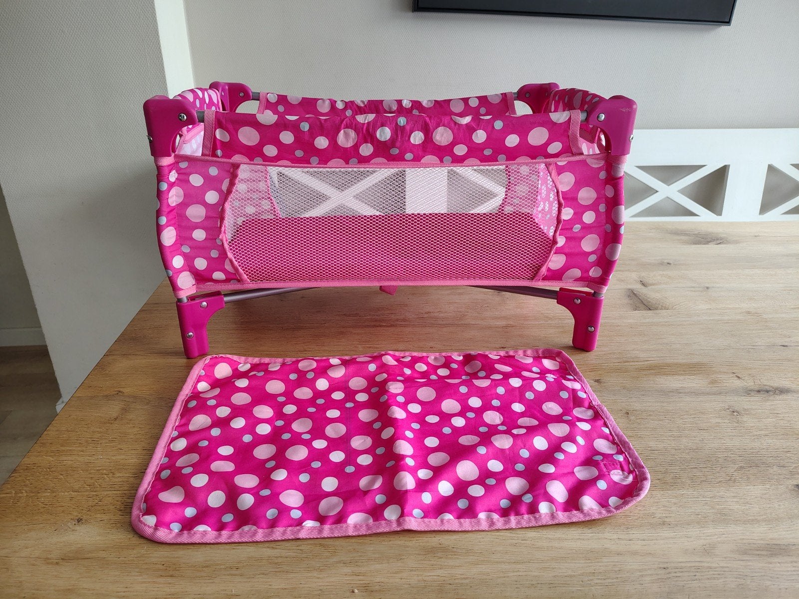 Baby Born camping bedje inclusief matrasje, Kinderen en Baby's, Kinderkamer | Bedden, Ophalen of Verzenden, Minder dan 140 cm