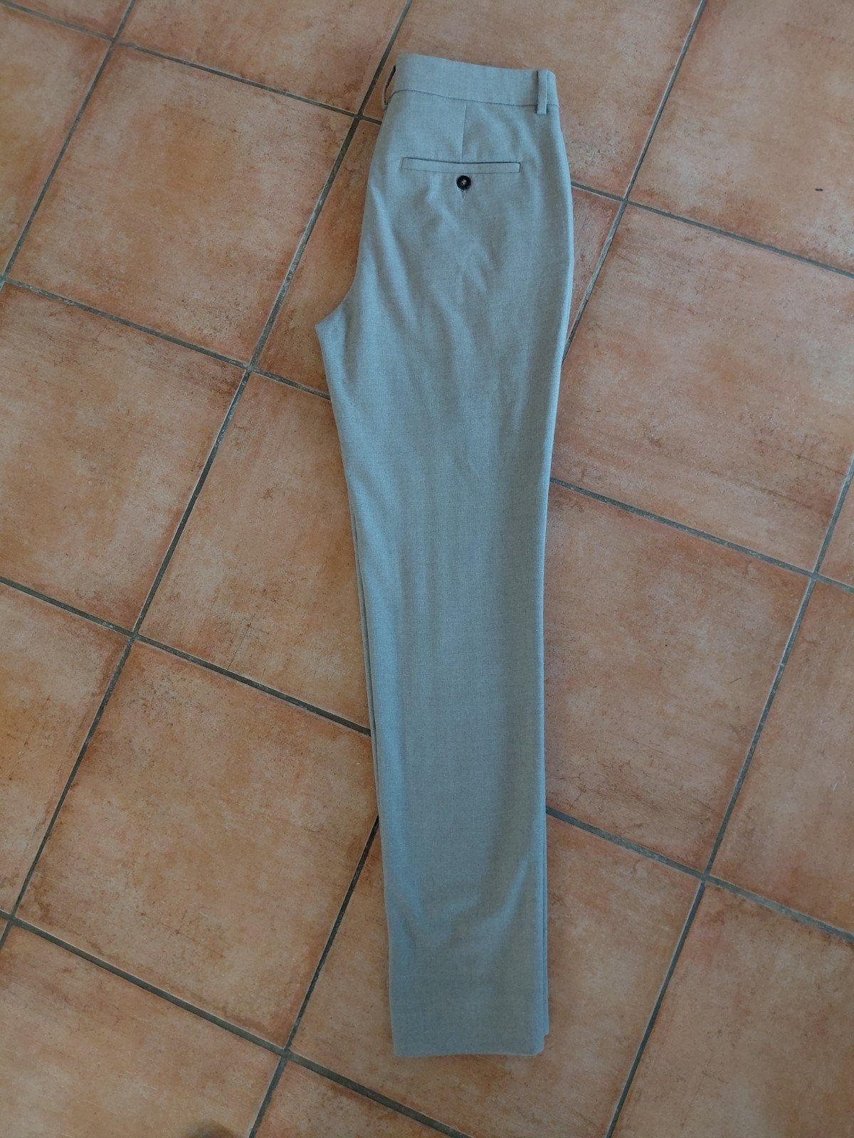 broek, merk Plain Units, 31/34, Beige, Overige maten, Ophalen of Verzenden, Zo goed als nieuw