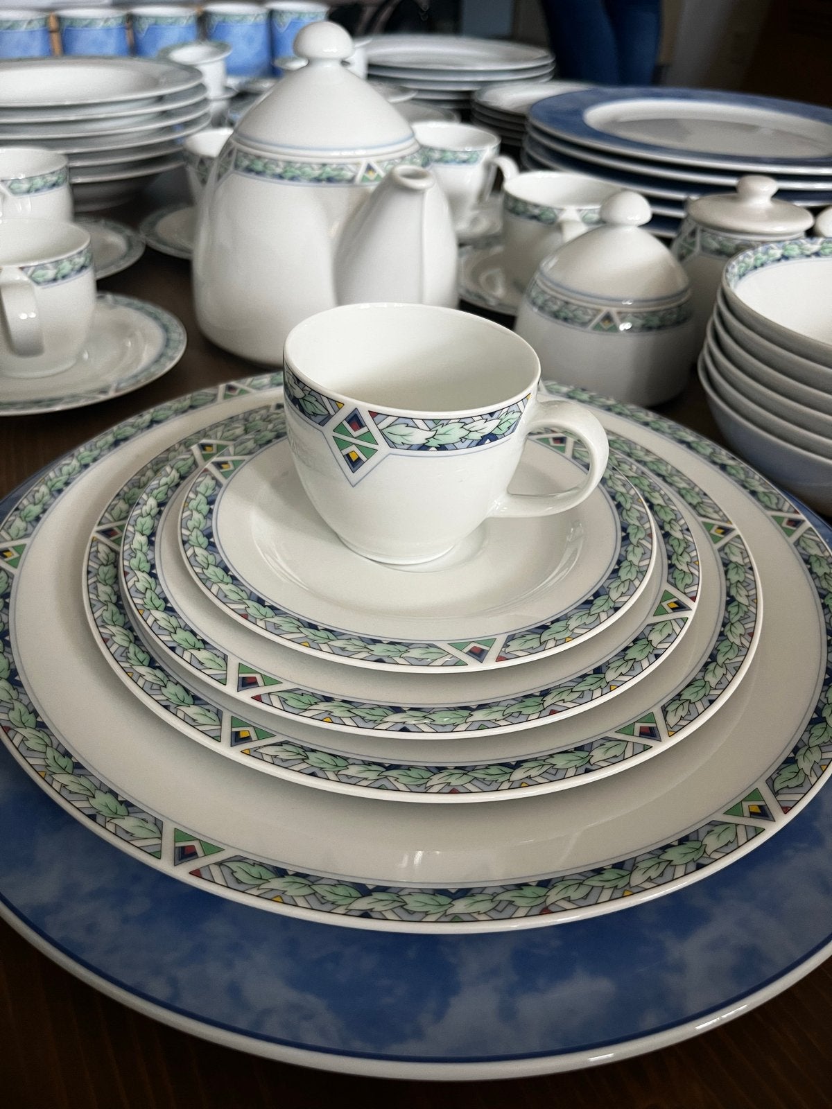 Albert Heijn Arzberg Uitgebreid servies,, Ophalen, Overige merken, Keramiek, Zo goed als nieuw