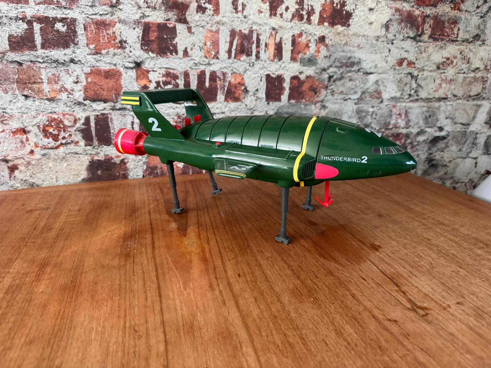 Thunderbird 2 Speelgoedvliegtuig met Thunderbird 4, Ophalen, Gebruikt