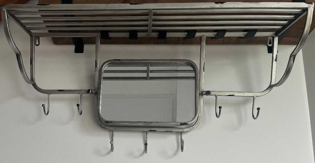 Wand kapstok, Huis en Inrichting, Woonaccessoires | Kapstokken, Zo goed als nieuw, Minder dan 100 cm, Metaal, Ophalen