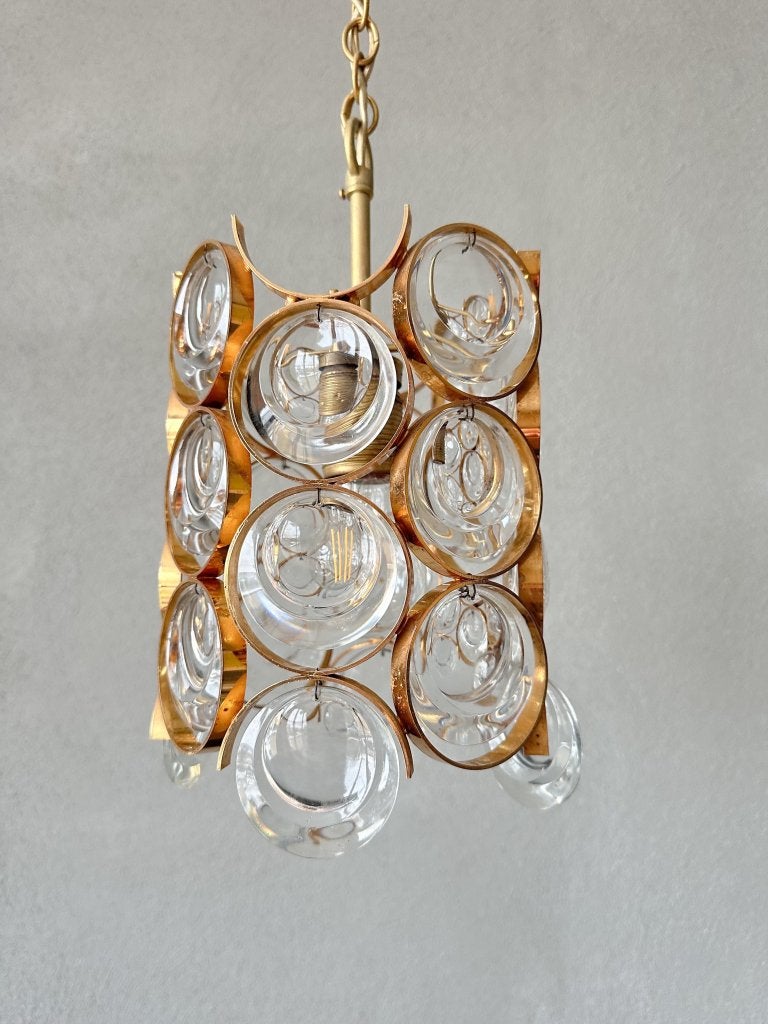 Vintage Palwa hanglamp, Huis en Inrichting, Lampen | Hanglampen, Niet ingevuld, Gebruikt, Hollywood regency, Niet ingevuld