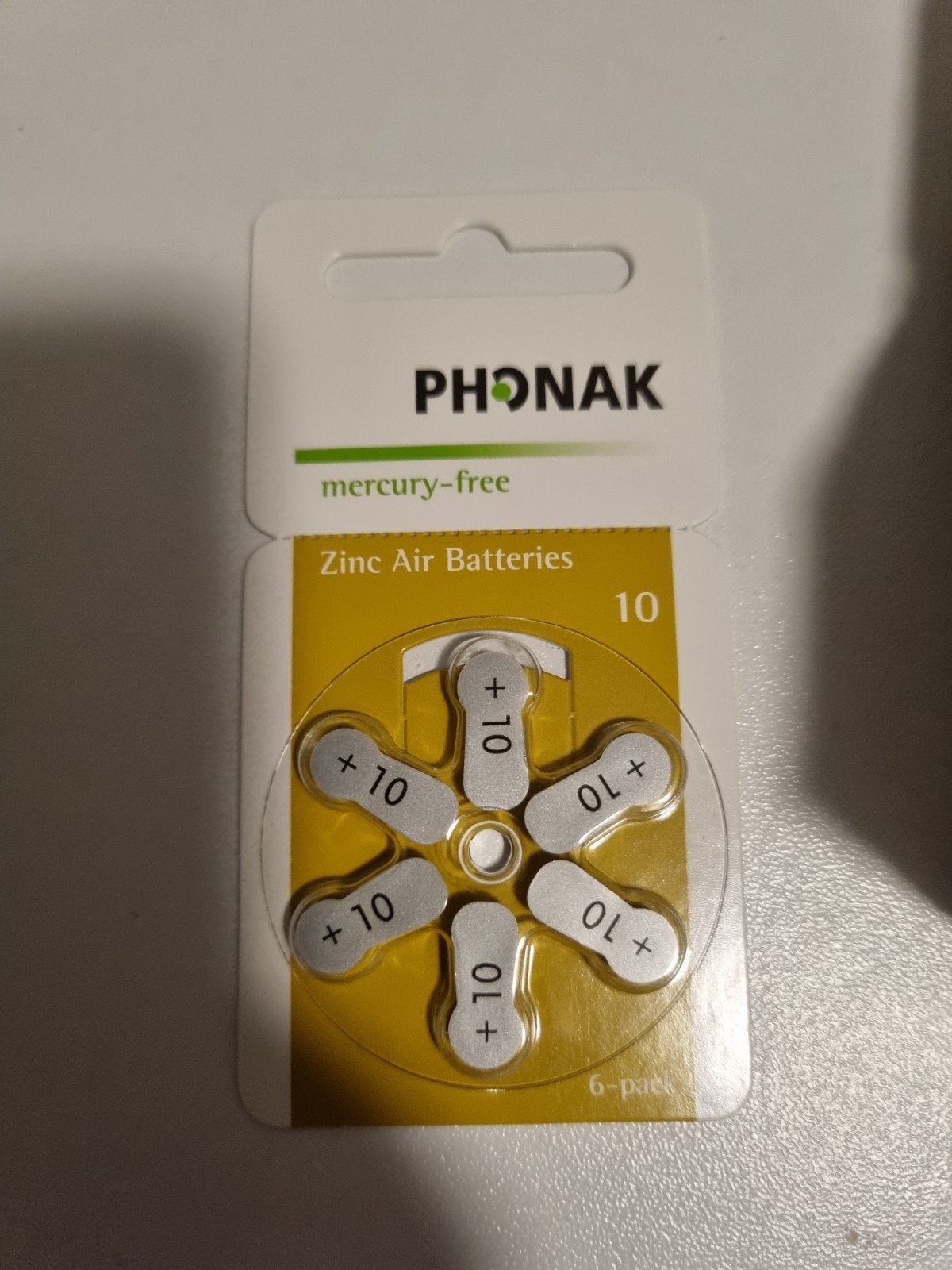 Phonak hoortoestel batterijen +10, Audio, Tv en Foto, Ophalen of Verzenden, Nieuw