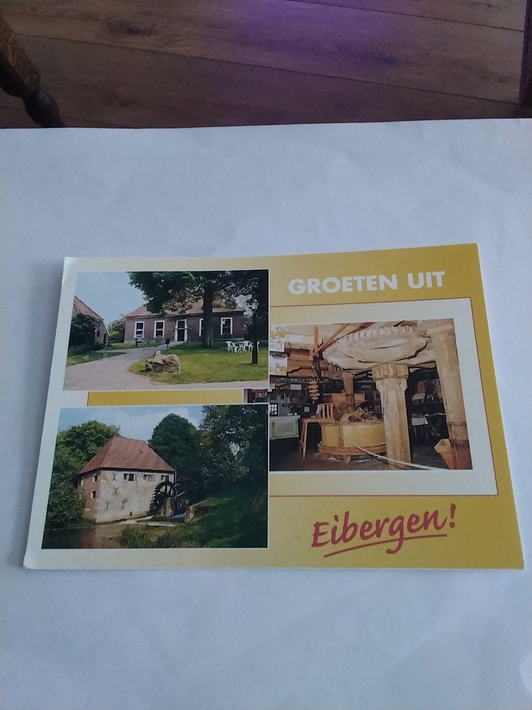 Ansichtkaart Groeten uit Eibergen (Gelopen), Ophalen of Verzenden, 1980 tot heden, Gelopen, Gelderland