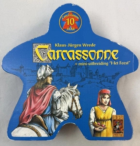 Carcassonne met mini uitbreiding Het Feest 10 jaar, Coolsingel 104, 3011 AG Rotterdam, Netherlands, Verzenden, Een of twee spelers