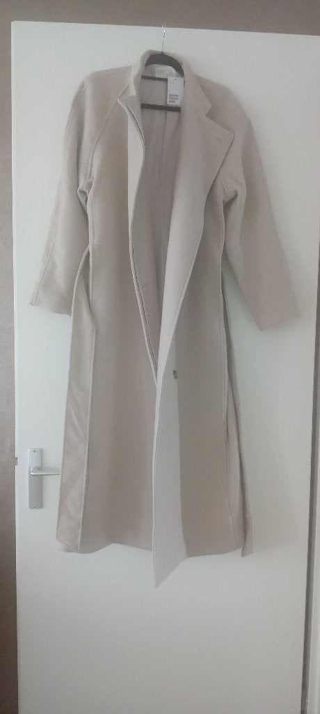 Lange mantels lange jassen long coats, Ophalen of Verzenden, Nieuw, Maat 42/44 (L), Beige