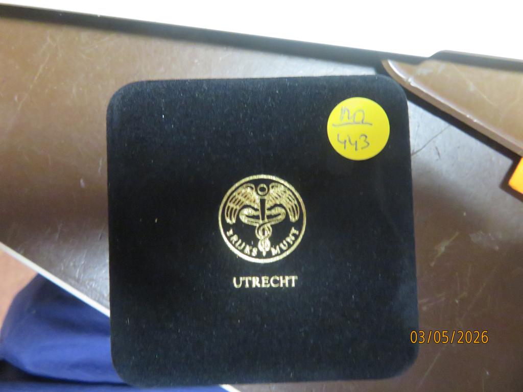 No.444- Gouden Dukaat Enkel 1992 Proof munt, Koningin Beatrix, Losse munt, Goud, Overige waardes