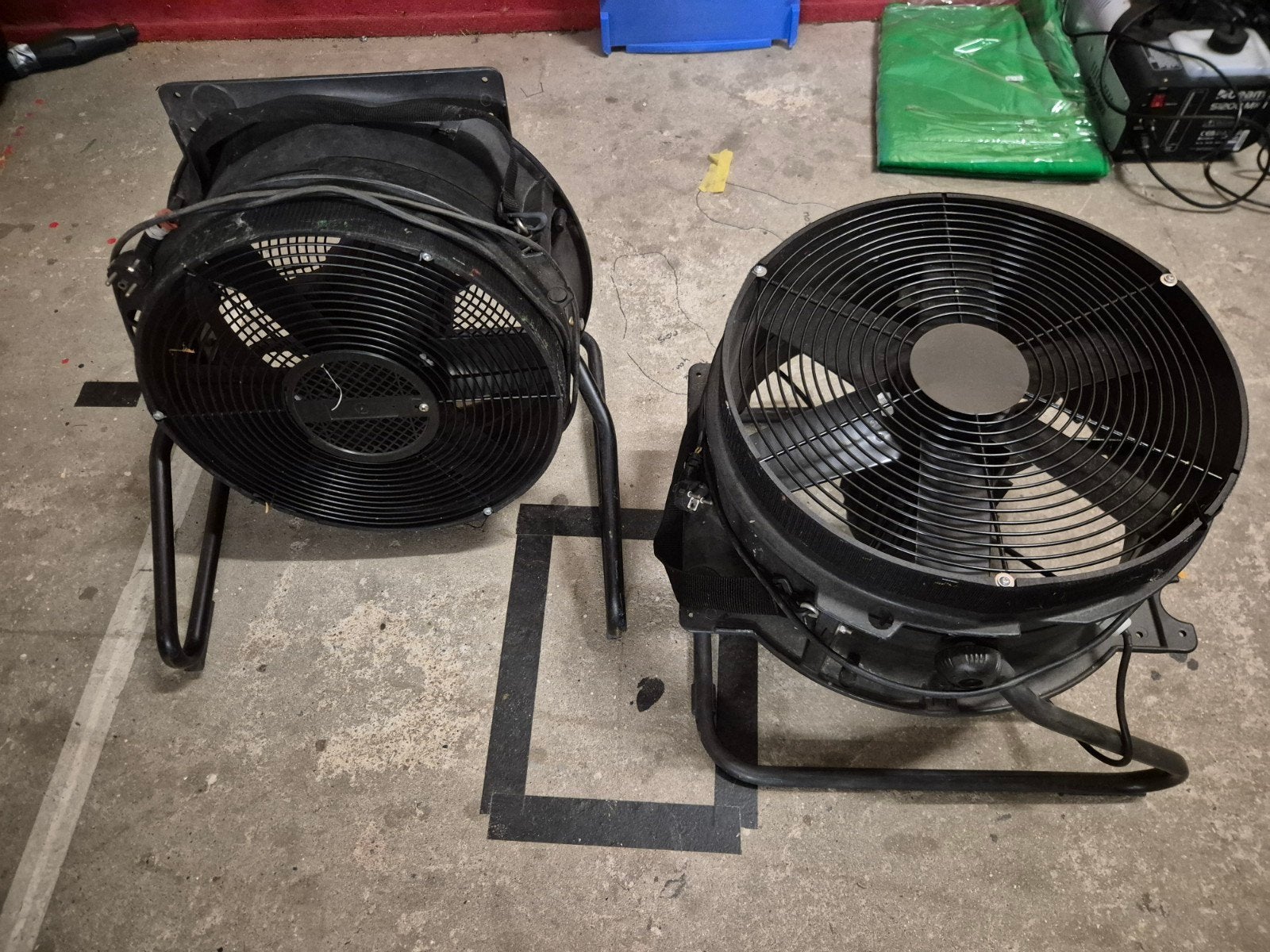 Krachtige Vloerventilator / skydancer / blower / fan, Ophalen, Gebruikt, Vloerventilator