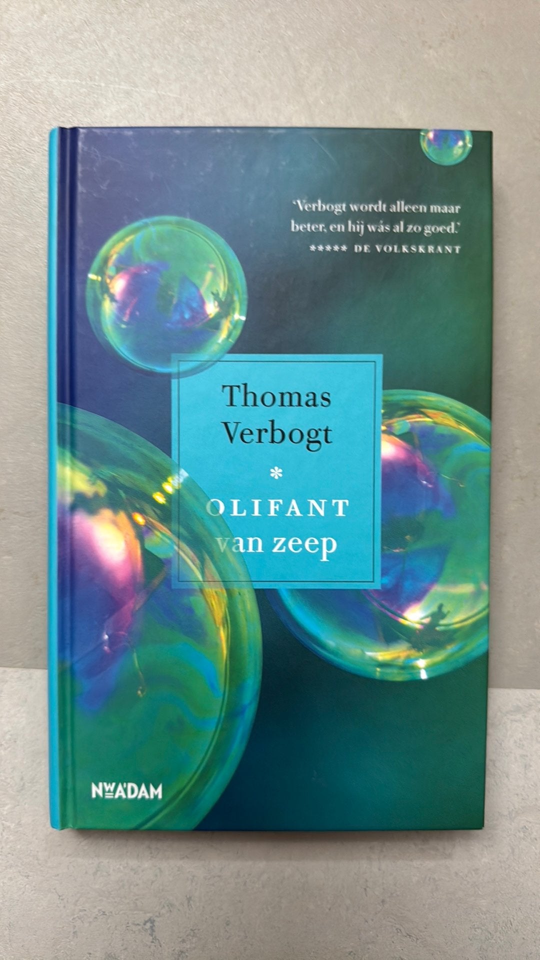 Thomas Verbogt - Olifant van zeep, Ophalen of Verzenden, Zo goed als nieuw, Thomas Verbogt